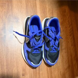 Nike Black and Blue Women's Sneakers